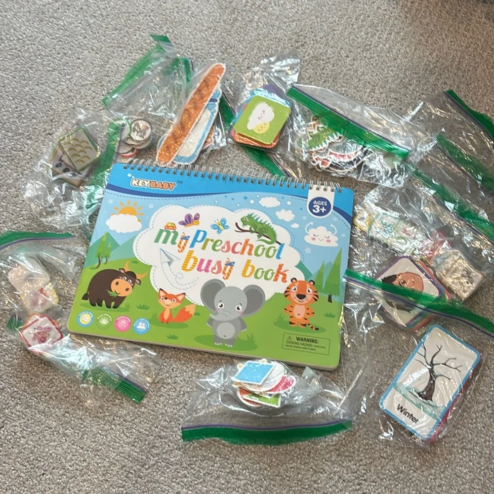 Montessori Busy Book for Toddlers